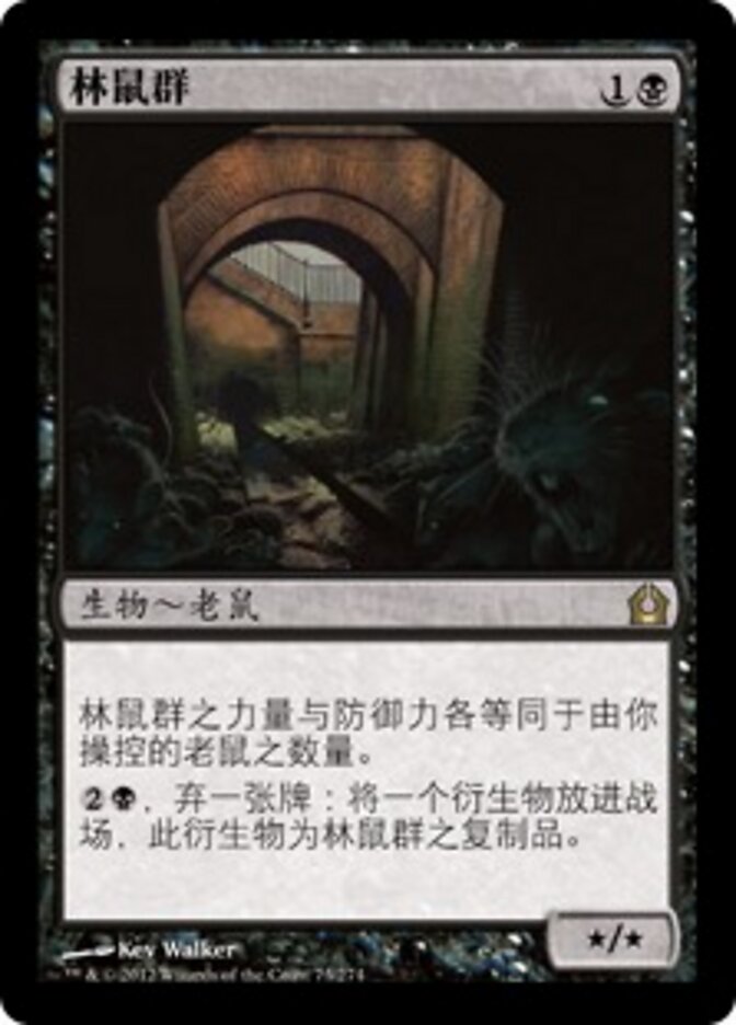 林鼠群