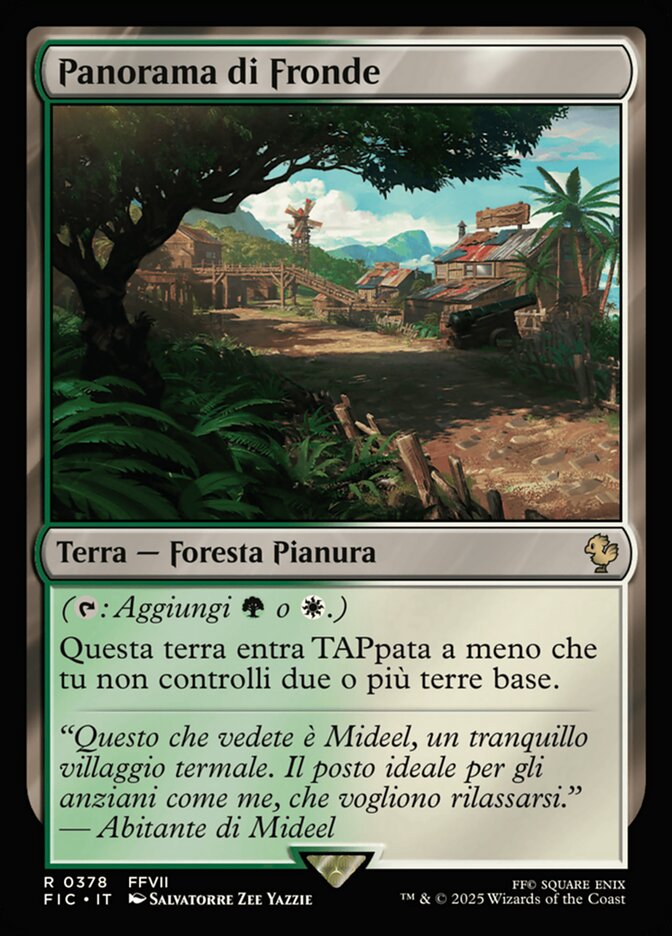Panorama di Fronde