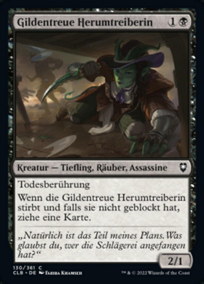 Gildentreue Herumtreiberin