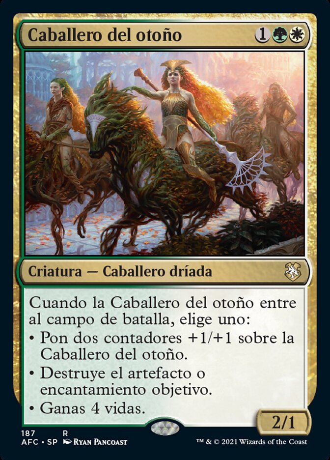 Caballero del otoño