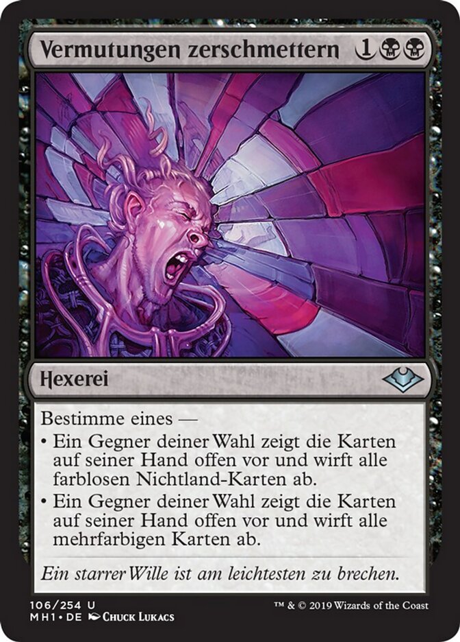 Vermutungen zerschmettern