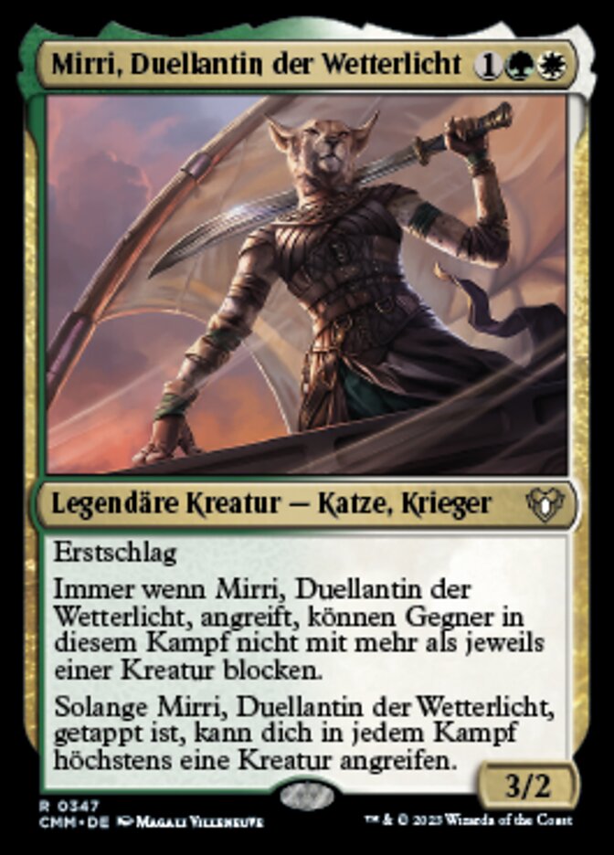 Mirri, Duellantin der Wetterlicht