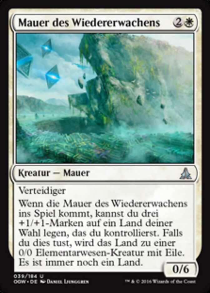 Mauer des Wiedererwachens