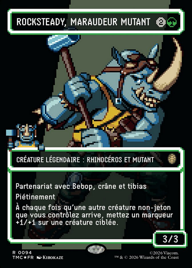 Rocksteady, maraudeur mutant