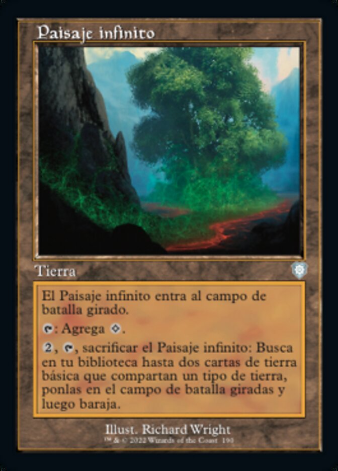 Paisaje infinito
