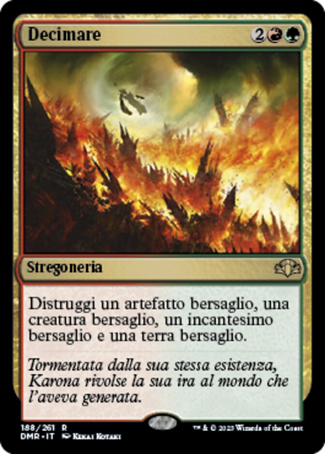 Decimare