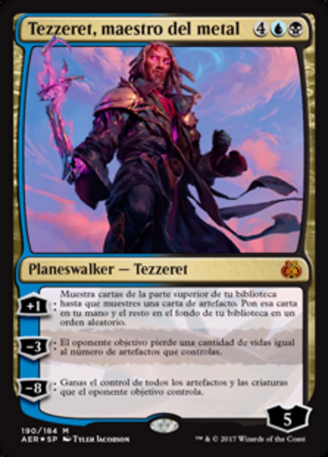 Tezzeret, maestro del metal