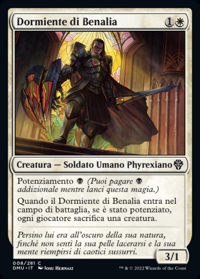 Dormiente di Benalia