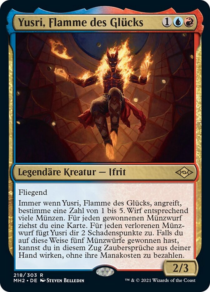 Yusri, Flamme des Glücks