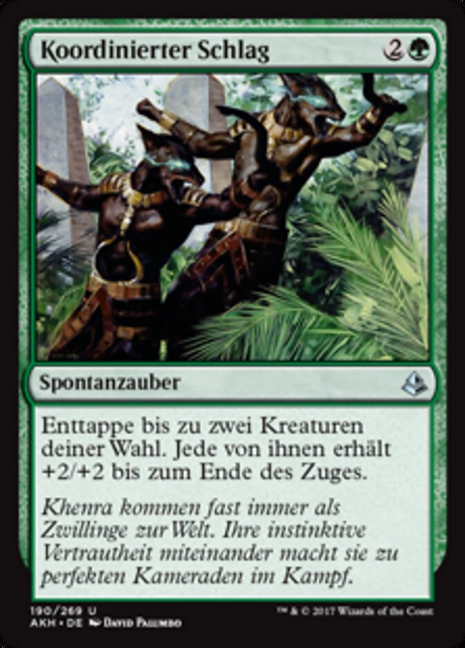 Koordinierter Schlag