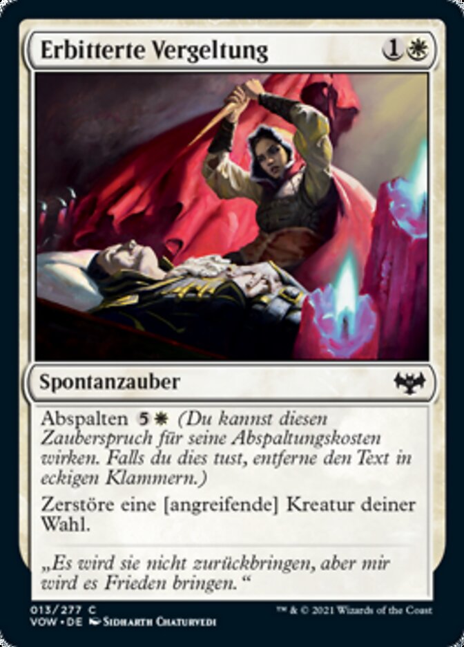Erbitterte Vergeltung