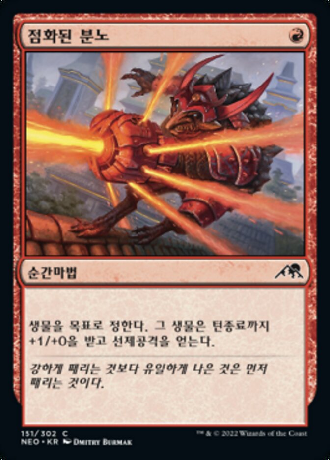 점화된 분노