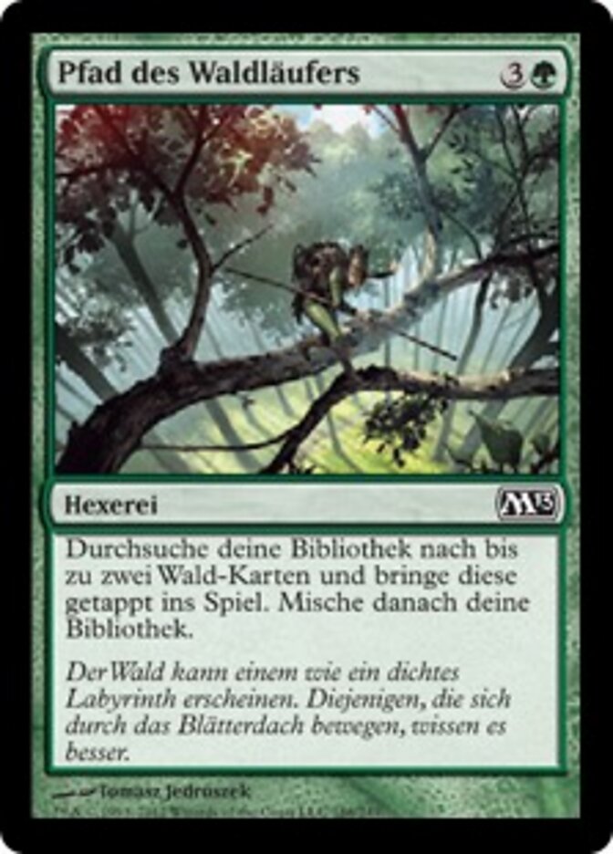 Pfad des Waldläufers