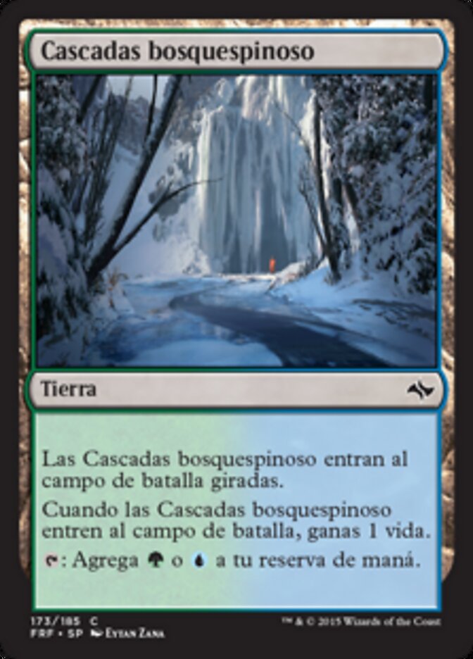 Cascadas bosquespinoso