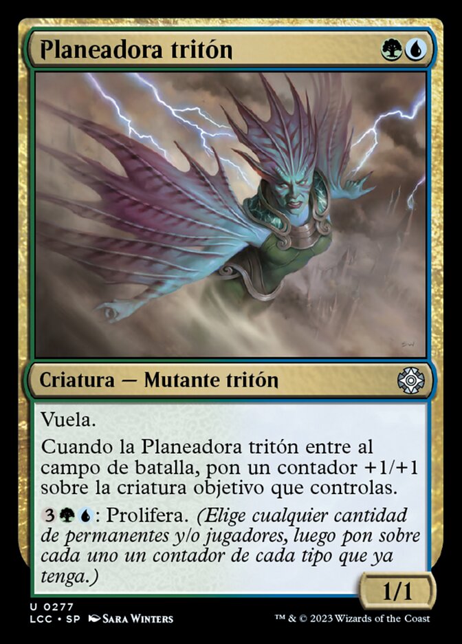 Planeadora tritón