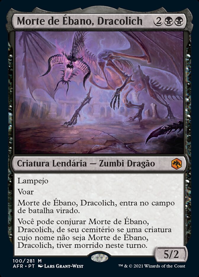 Morte de Ébano, Dracolich