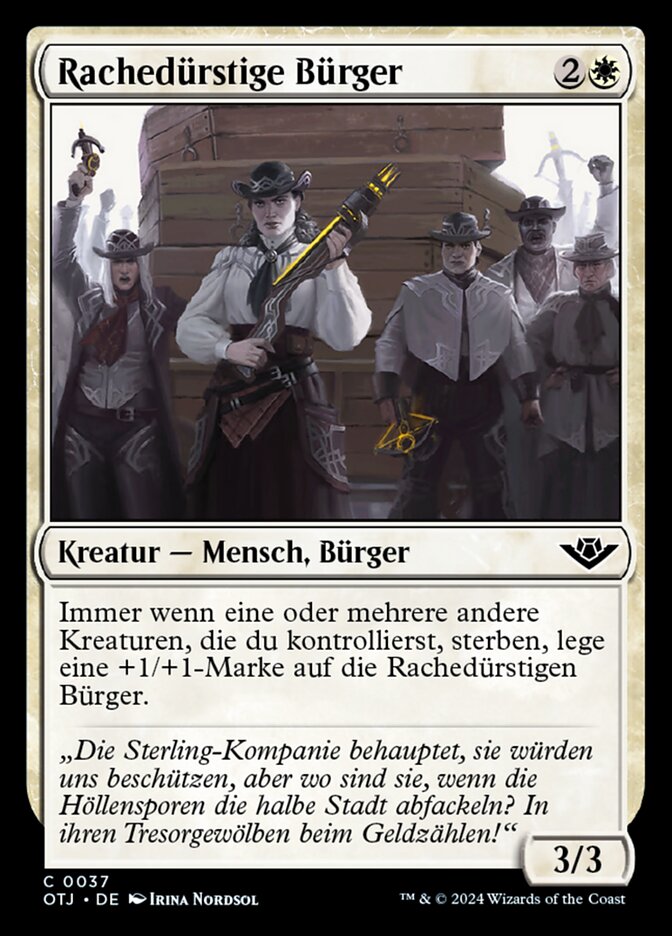 Rachedürstige Bürger