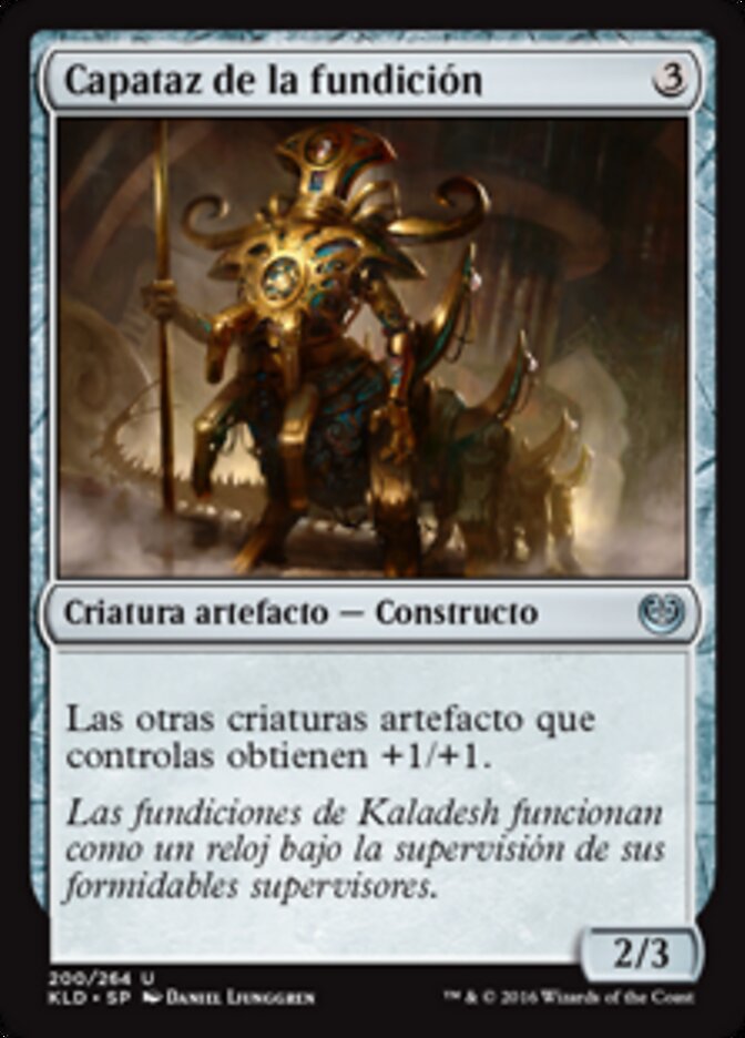 Capataz de la fundición