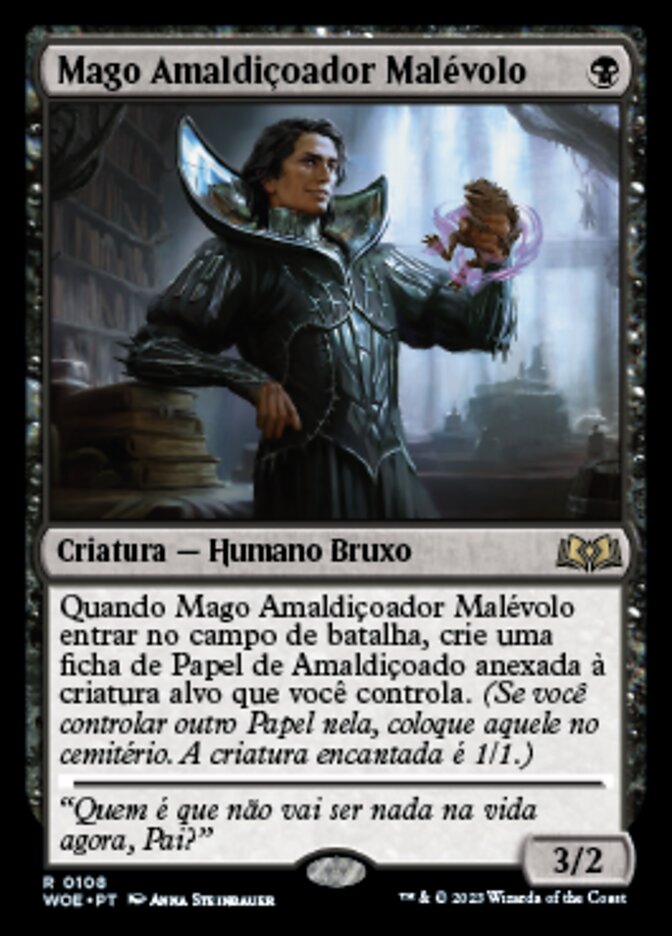 Mago Amaldiçoador Malévolo