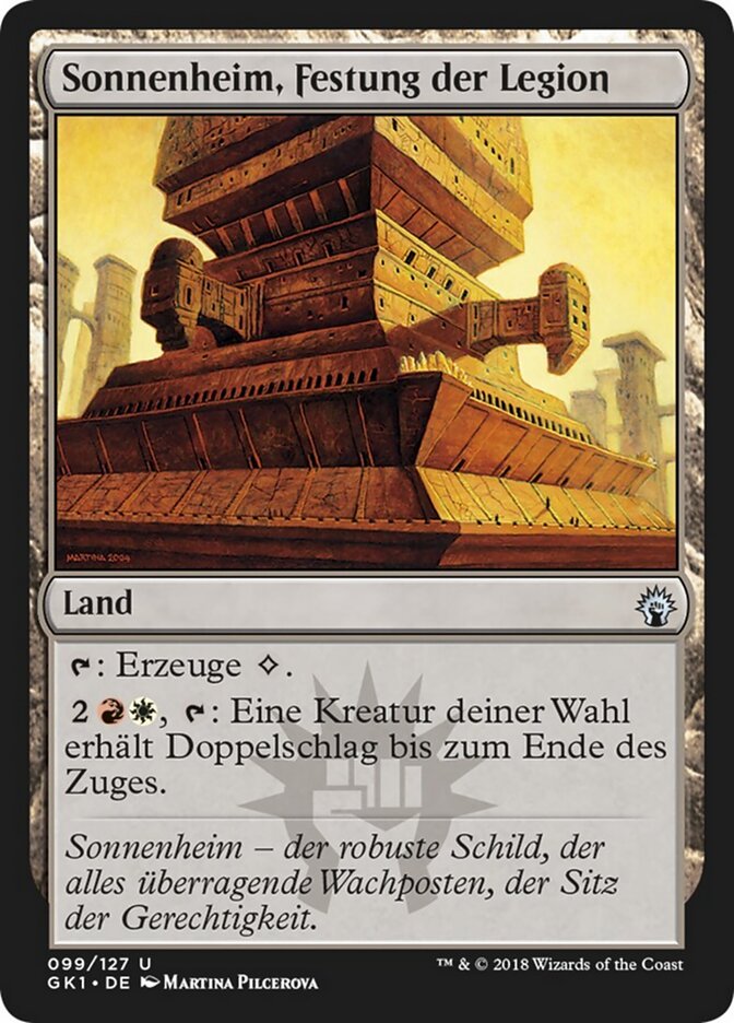 Sonnenheim, Festung der Legion
