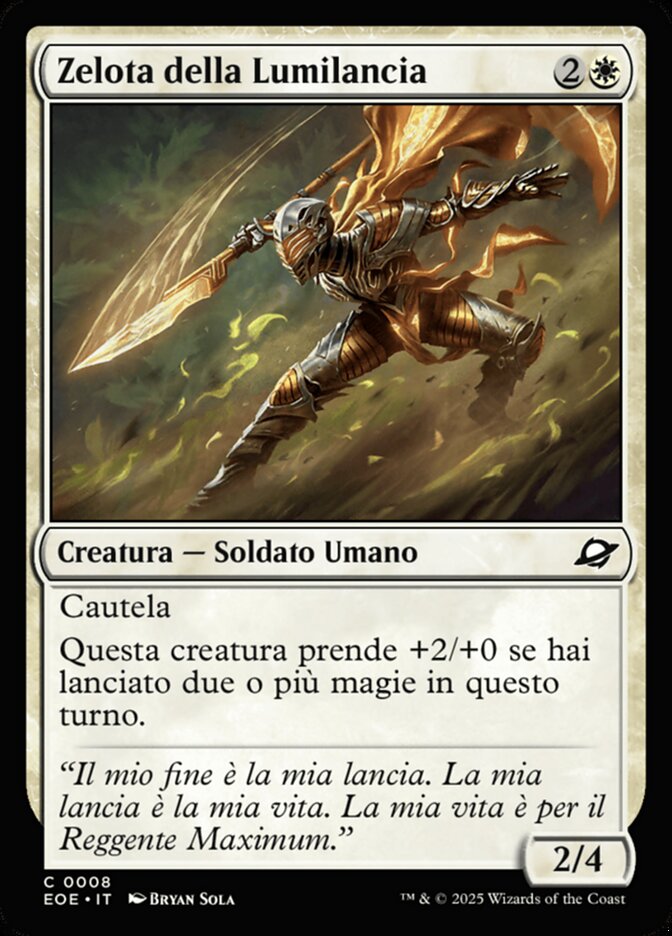 Zelota della Lumilancia