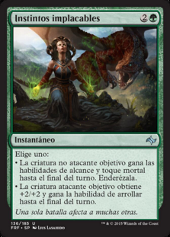 Instintos implacables