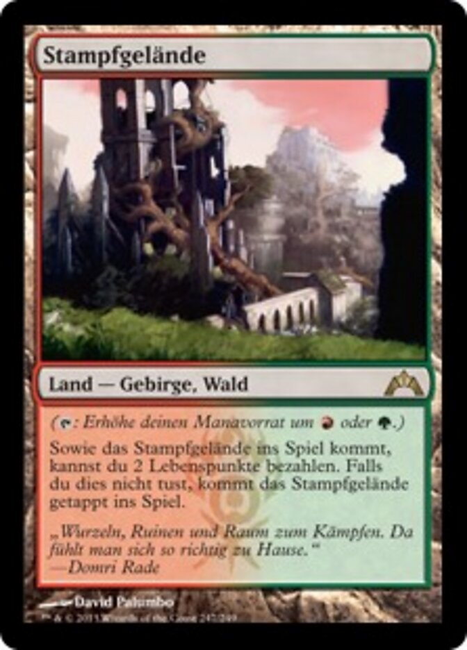 Stampfgelände