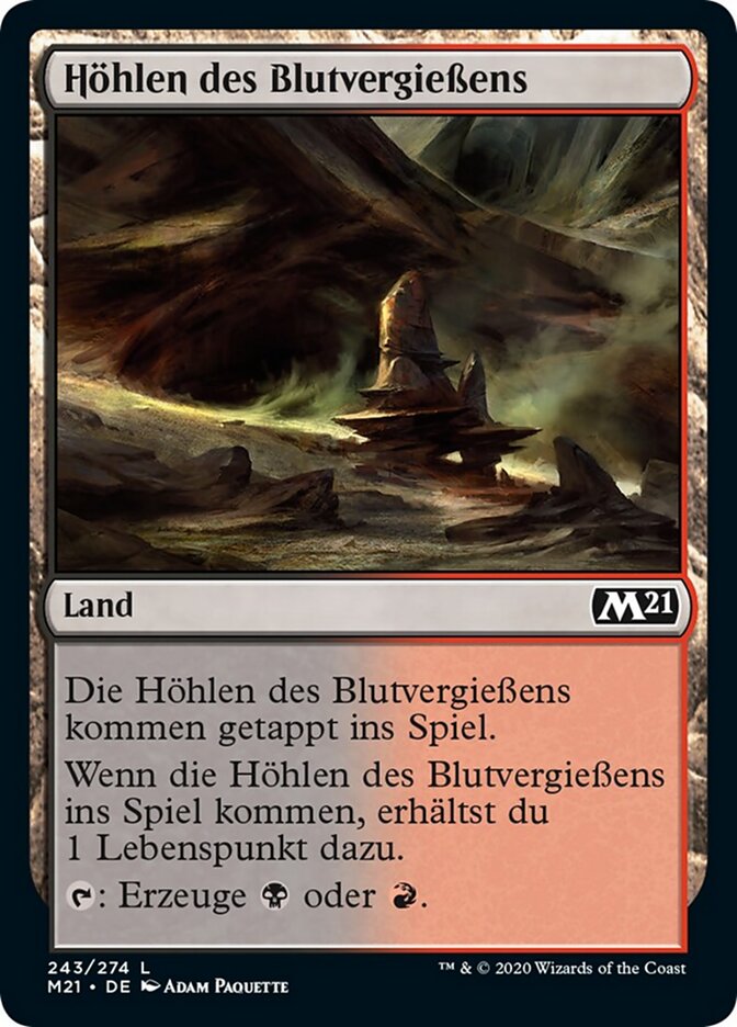 Höhlen des Blutvergießens