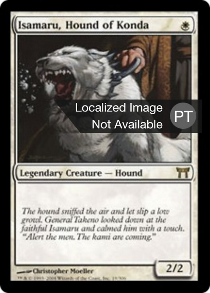 Isamaru, Sabujo de Konda