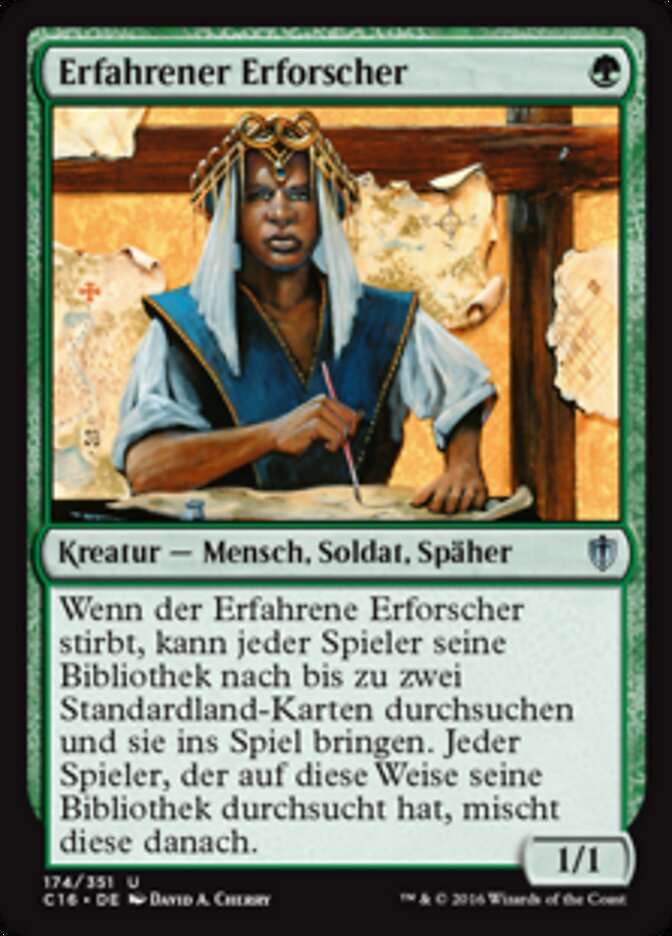 Erfahrener Erforscher