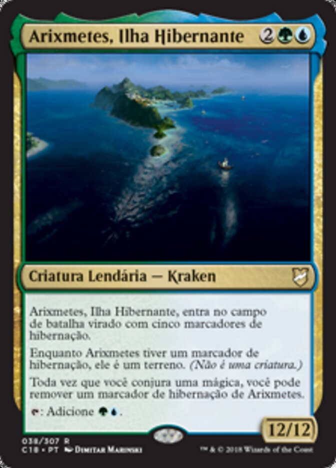 Arixmetes, Ilha Hibernante