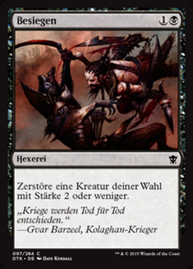 Besiegen