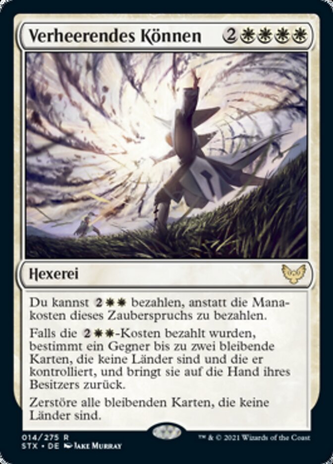Verheerendes Können