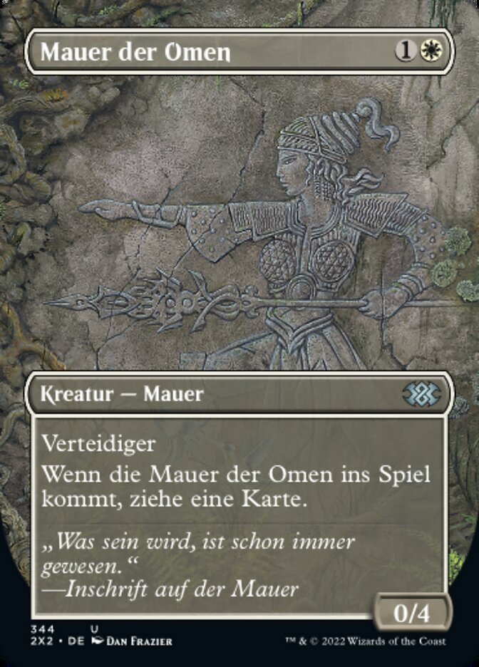 Mauer der Omen