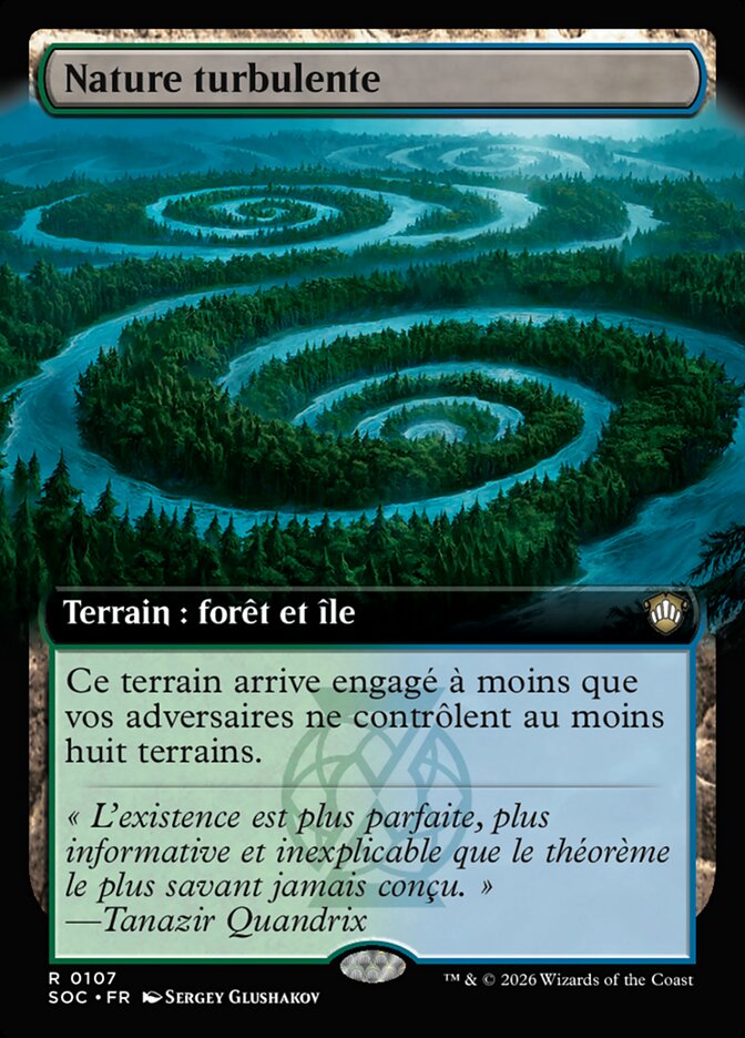 Nature turbulente