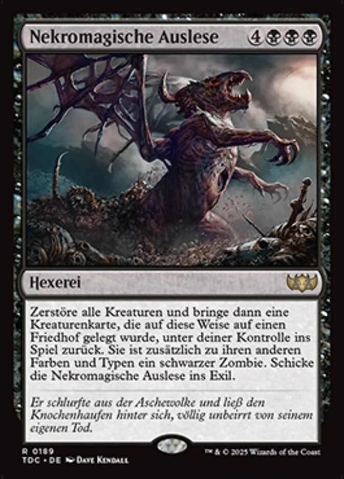 Nekromagische Auslese