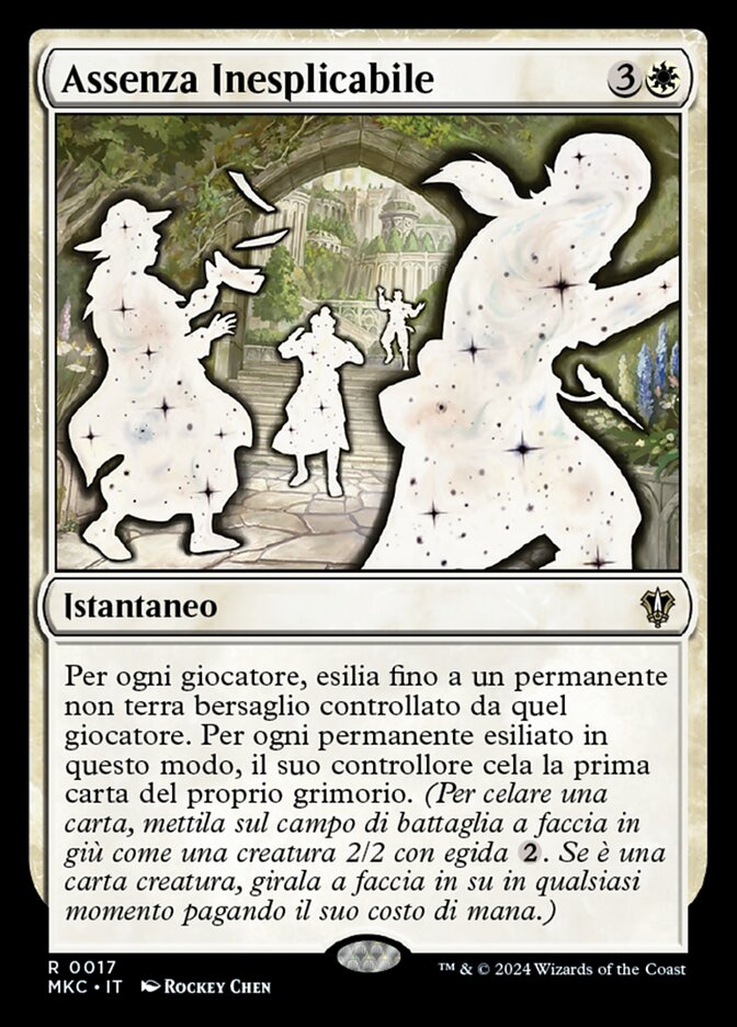 Assenza Inesplicabile