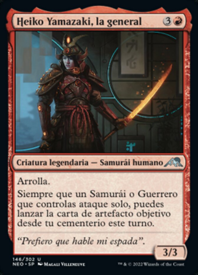 Heiko Yamazaki, la general