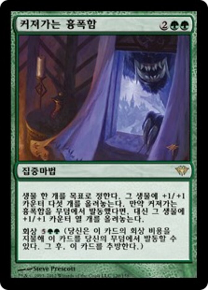 커져가는 흉폭함