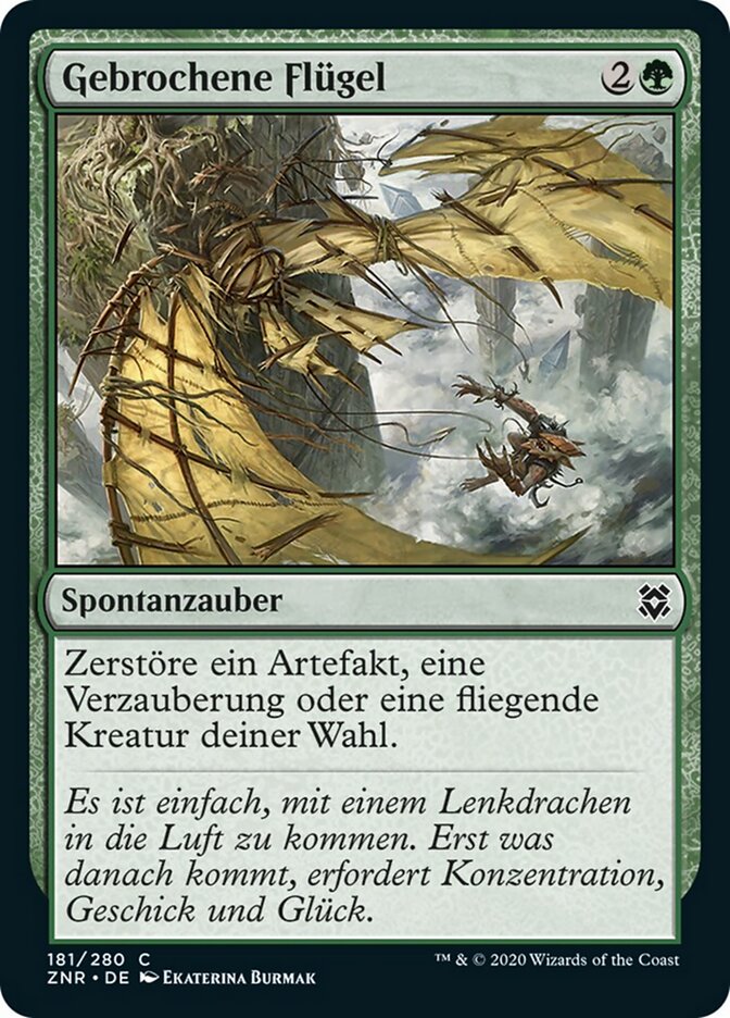 Gebrochene Flügel