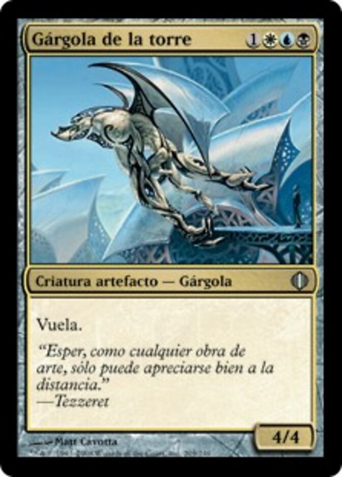 Gárgola de la torre