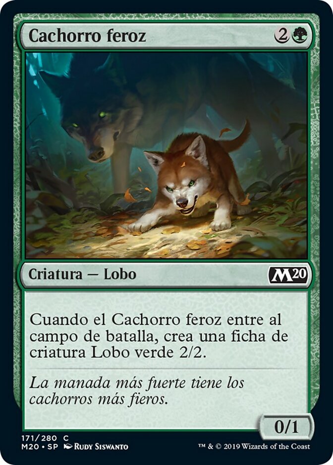 Cachorro feroz