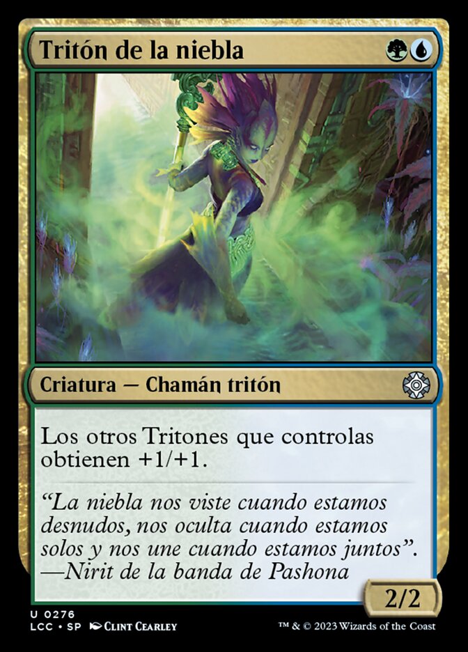 Tritón de la niebla