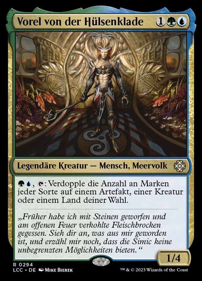 Vorel von der Hülsenklade
