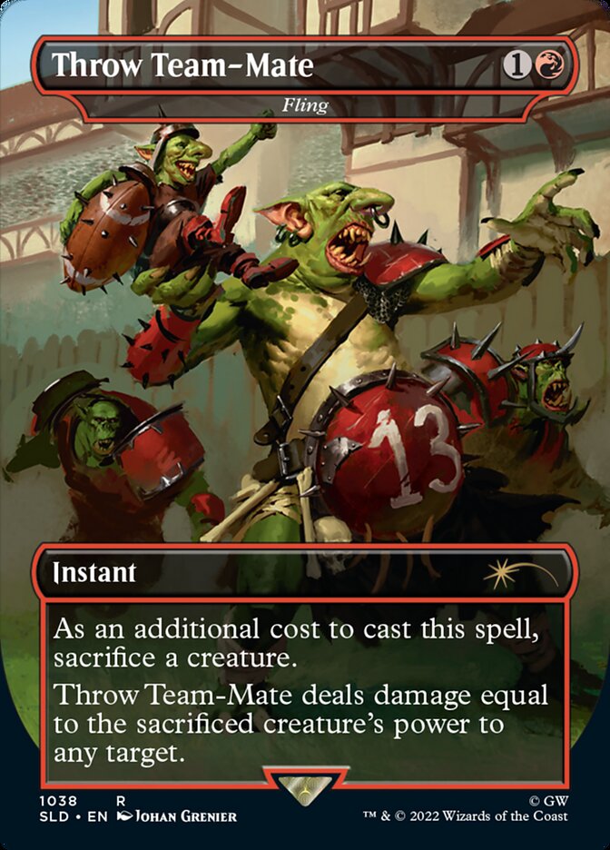 Throw Team-Mate
