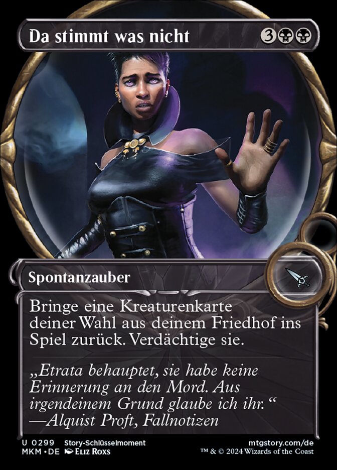 Da stimmt was nicht