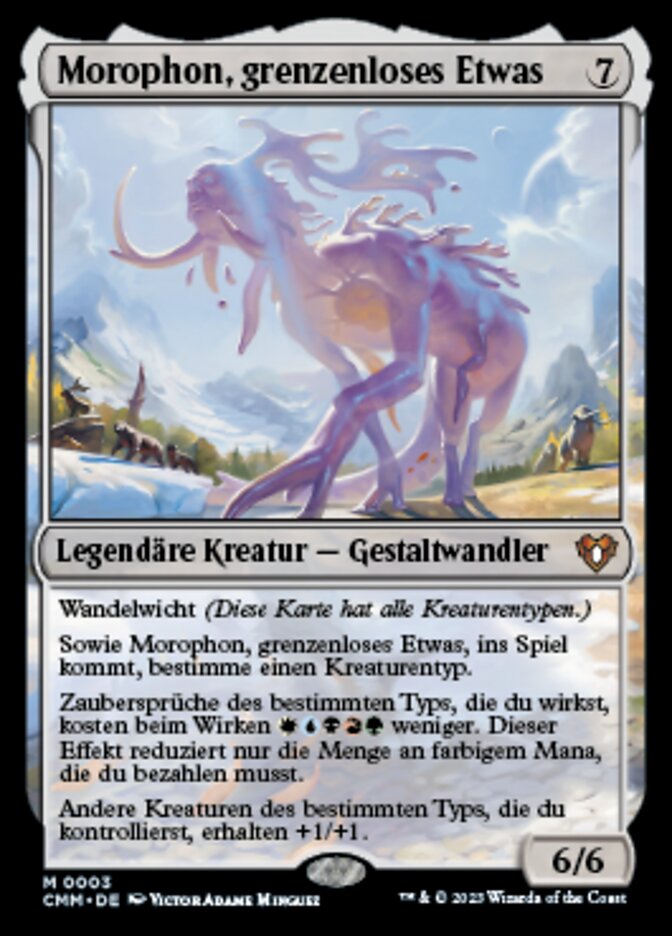 Morophon, grenzenloses Etwas