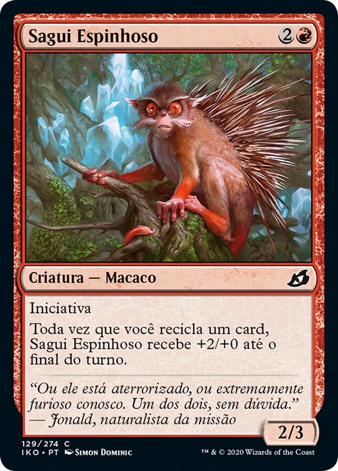 Sagui Espinhoso