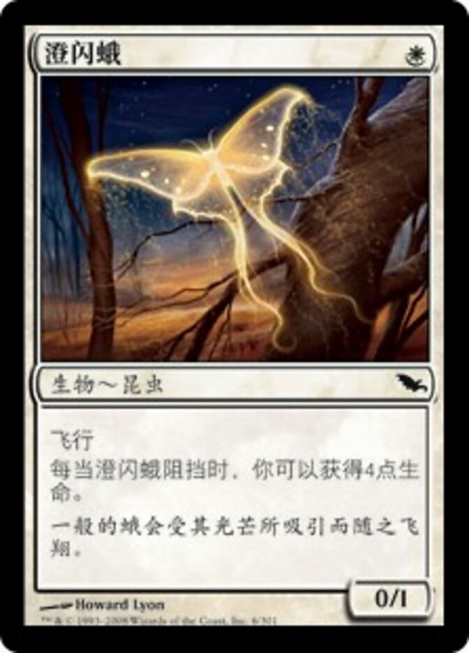 澄闪蛾