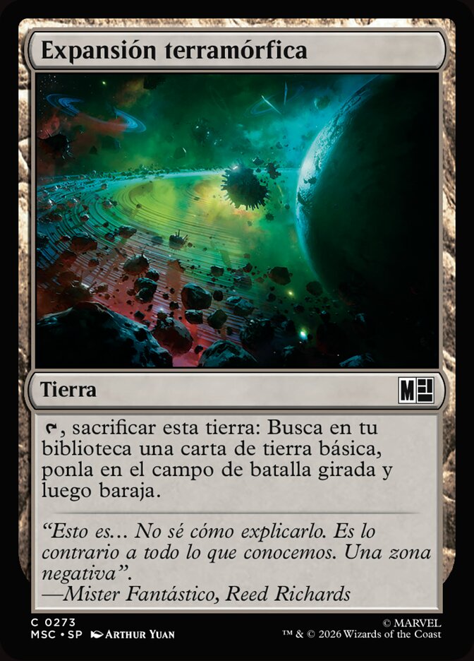 Expansión terramórfica